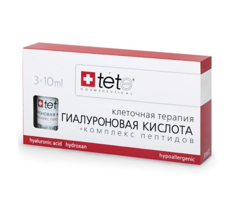 tete Hyaluronic Acid & Peptides Гиалуроновая кислота с комплексом пептидов