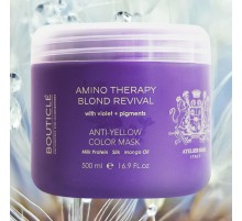 Bouticle Anti-Yellow Color Mask Восстанавливающая маска с анти-желтым эффектом для осветленных волос, 500ml