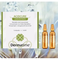 DERMATIME ACIDCURE – MANDELIC Acid Concentrate – Концентрат с миндальной кислотой, 5 ампул по 2ml