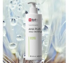 Tete AHA Plus Deep Cleansing Gel Гель для глубокого очищения с АНА-кислотами и энзимами тыквы, 200 мл