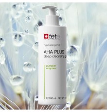 Tete AHA Plus Deep Cleansing Gel Гель для глубокого очищения с АНА-кислотами и энзимами тыквы, 200 мл