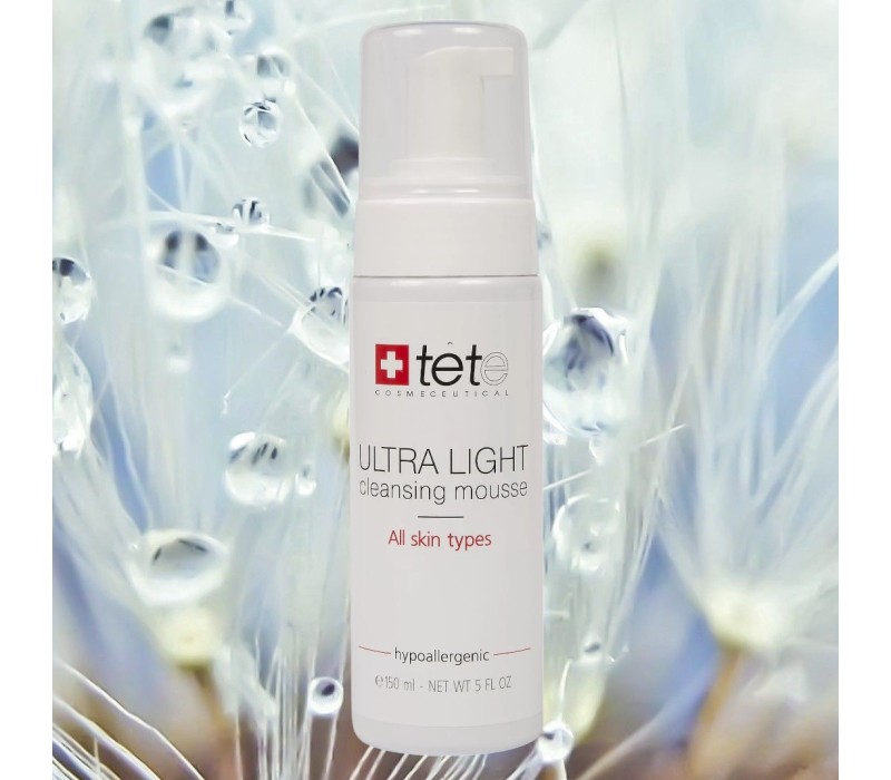 TeTe Ultra Light Cleansing Mousse Ультра легкий мусс для умывания, 150 мл