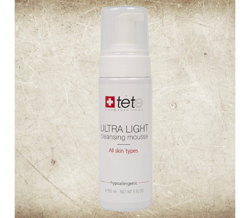 TeTe Ultra Light Cleansing Mousse Ультра легкий мусс для умывания, 150 мл