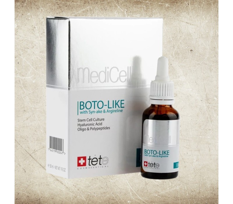 TeTe BOTO-LIKE Serum Сыворотка с пептидами-миорелаксантами против мимических морщин 30ml