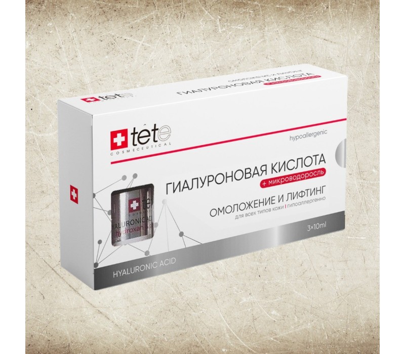 TeTe Hyaluronic Acid & Algae Extract Гиалуроновая кислота с микроводорослями