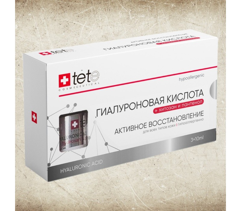 TeTe Hyaluronic Acid & Hydroxan Гиалуроновая кислота с хитозаном и пантенолом