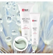 TeTe Micro Peel Мягкий эксфолиант с молочной/гликолевой кислотами и бамбуковой пудрой 