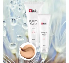 TeTe Purity Mask Oil Control Zinc and Red Clay Себорегулирующая очищающая маска с цинком и красной глиной 75 ml