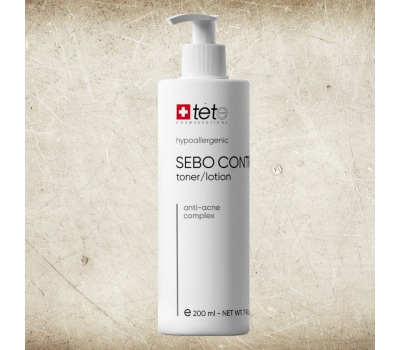 TeTe Toner SeboControl c анти-акне комплексом, 200 мл