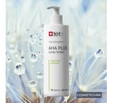 TeTe AHA Plus Toner с AHA-кислотами и экстрактом мякоти фруктов, 200 мл